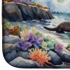 Coastal Wildlife Seals Dish Drying Mat Absorbent Dish Drying Mat Pad for Kitchen Counter Dish Drainer Mat for Countertop, 14 x 21", Multicolor