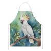 Cockatoo Apron Cooking Kitchen Server Baking Crafts Gardening for Adult Women Men, Unisex, Large, Multicolor